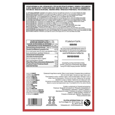 Filotea Chili Pepper Fettuccine Fersk Eggenudler 250g