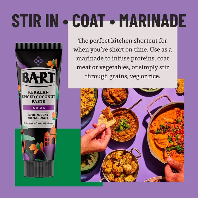 Bart Indian Keralan Spiced Coconut curry paste 80g - British product
