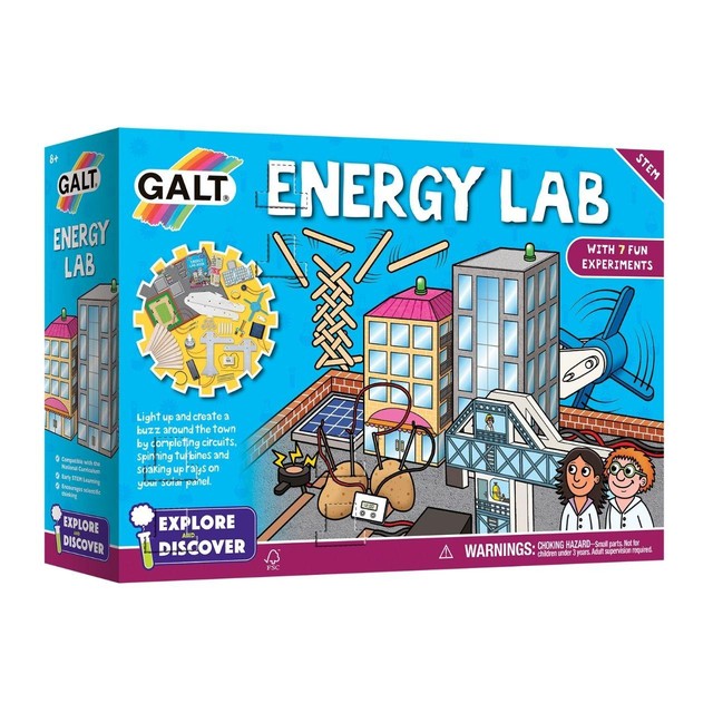 Galt Energy Lab science kit 22x31x7cm, UK version