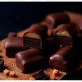 Mr Kipling chocolate caramel brownie bites 10 pack, imported from the UK