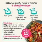 The Spice Tailor sweet and sour sauce kit 245g (British brand)