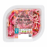 M&S Pickled Pink Slaw coleslaw with cabbage and carrots (British brand)