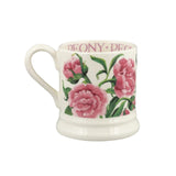 Emma Bridgewater Pink Peony half pint mug, UK version