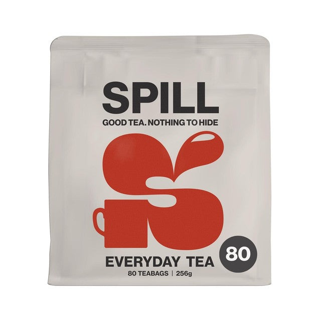 Spill Tea Everyday Black Tea Bags 80 Pack (British brand)