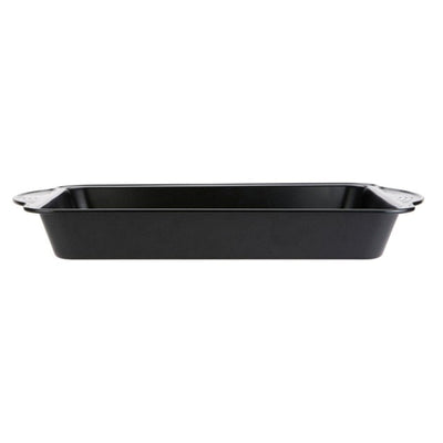 M&S Prestige Aerolift Carbon Steel Medium Deep Baking Tray 41 x 25cm- Buy online at McGrocer