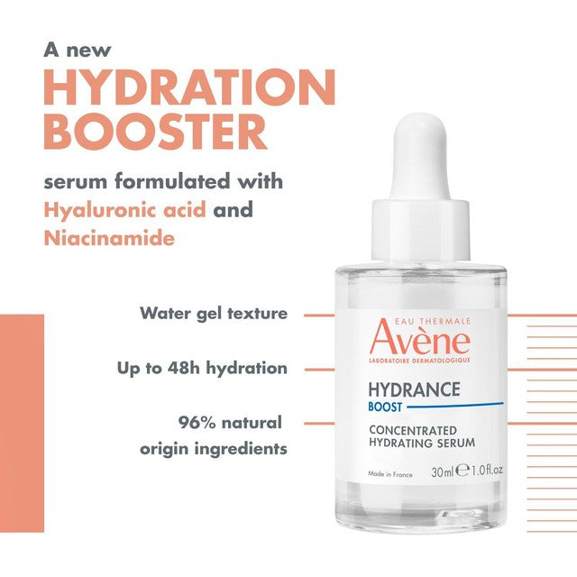 Avene Hydrance Boost Serum for dehydrated skin 30ml - British product