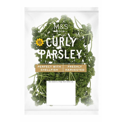 M&S M&S Curly Parsley Fresh Herb 25g- Buy online at McGrocer