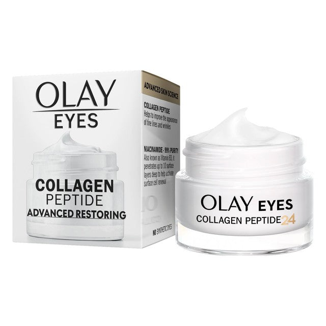 Olay Collagen Peptide Eye Cream 15ml, imported from the UK