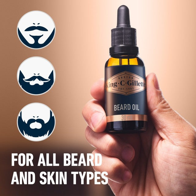 King C Gillette Beard Oil
