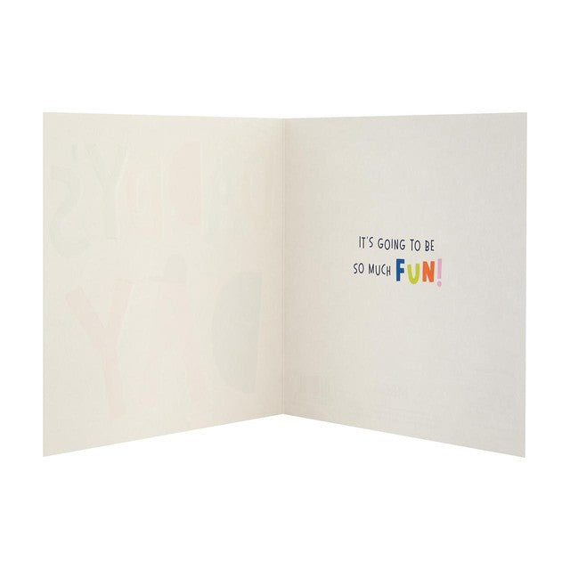 M&S Daddy Father's Day card with blue envelope 15cm (British brand)