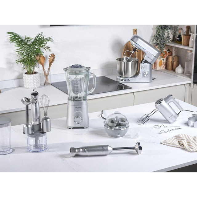 Salter 3-in-1 blender set with food processor and beaker, UK version