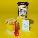 Itsu Katsu Curry instant noodles pot 64g, UK version