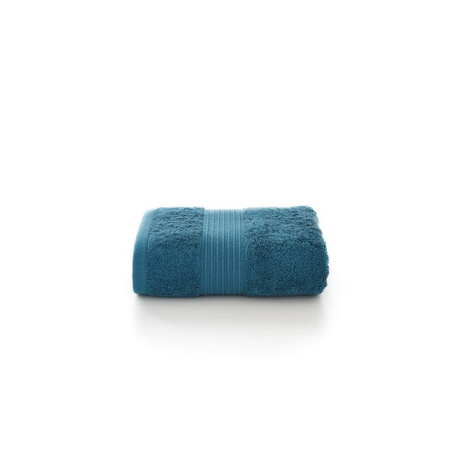 Bliss hand towel in Petrol, 50cm x 90cm, 650gsm - British product