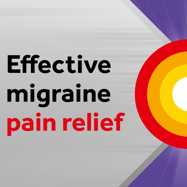 Nurofen Ibuprofen 342mg migraine relief caplets 12 pack, imported from the UK