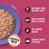 Lily's Kitchen chicken pate for mature cats (British brand)