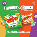 Arnott's Shapes Pizza snack crackers 190g, imported from the UK