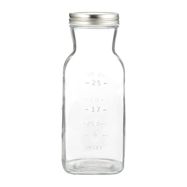 Kilner Juice and Sauce Bottle 1 Litre, UK version