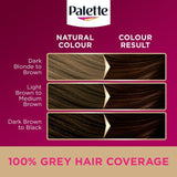 Schwarzkopf Chocolate Brown permanent hair dye kit - British product