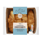 M&S reduced fat croissants 4 pack, imported from the UK