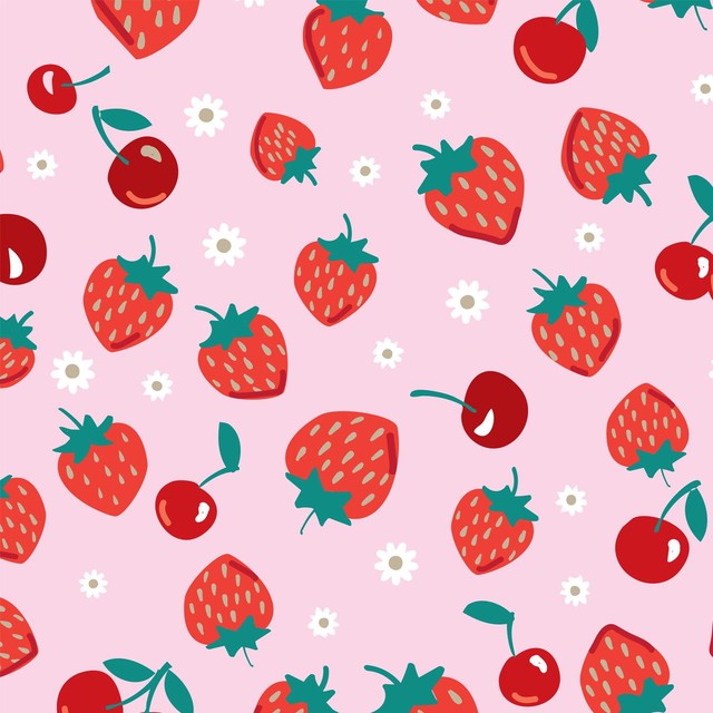 Deva Designs Cherry Berry gift wrap sheets 3 pack (British brand)