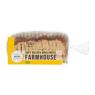 M&S M&S Soft Wholemeal Farmhouse Bread Loaf 800g- Buy online at McGrocer