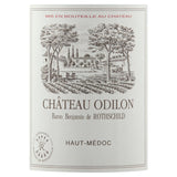 Lafite Chateau Odilon Haut-Medoc Bordeaux red wine 75cl - British product