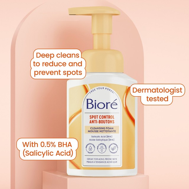Biore spot control cleansing foam 200ml - British product