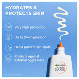 Ambre Solaire Face Sunscreen Fluid SPF50+ 40ml - British product