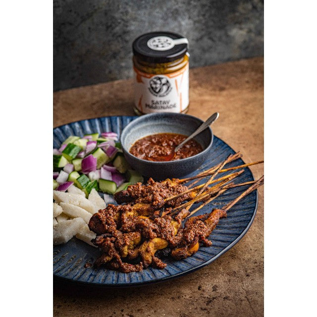 Makan Malaysia satay marinade glass jar (British brand)
