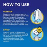 Dr Scholl's FreezeAway Max wart and verruca removal device - British product