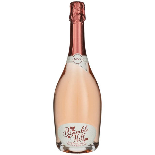 M&S Bramble Hill English Sparkling Rosé 75cl, imported from the UK
