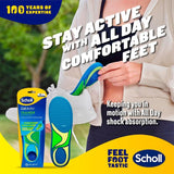 Scholl Gel Activ Trainer Insoles Small (British brand)