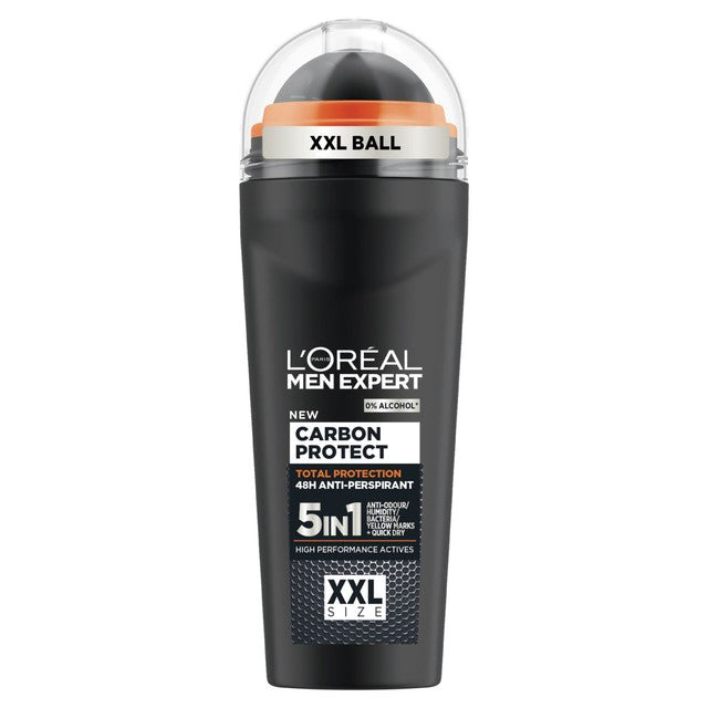 L'Oreal Men Expert anti-perspirant roll-on Carbon Protect, imported from the UK
