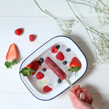 Pip Organic Pip & Mix fruity organic ice lollies Apple Tropical Berry 6 x 40ml, imported from the UK