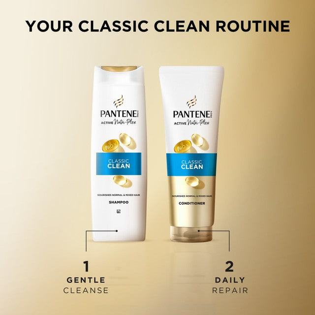 Pantene Classic Clean conditioner 230ml, imported from the UK