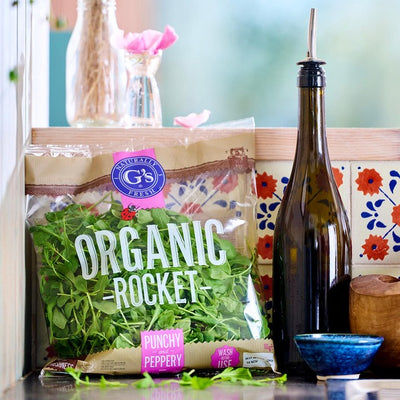 G's Økologisk Ruccola Salatblader 100g