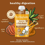 Forthglade chicken bone broth topper for dogs, UK brand