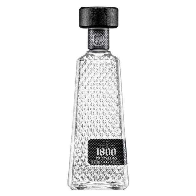 1800 Cristalino Anejo aged filtered tequila premium (British brand)