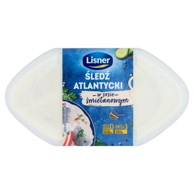 Lisner Hering in Sahne Marinierter Hering 280g