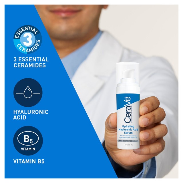 CeraVe hyaluronic acid serum with ceramides 30ml - British product