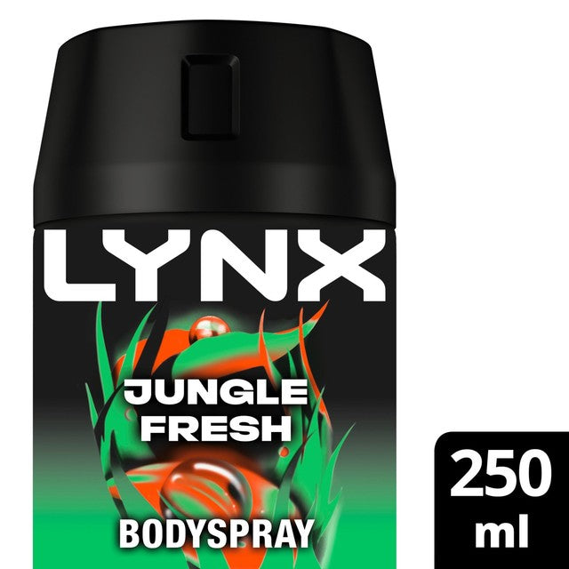 Lynx Jungle Fresh men's deodorant body spray 250ml, UK version