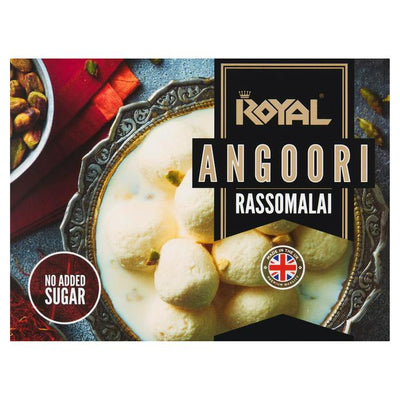 Sainsburys Royal Rassomalai Angoori 10 stykker 450g- Kjøp online hos McGrocer