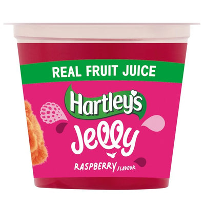 M&S Hartley's Raspberry Jelly Pot Fruit Jelly Snack 125g- Buy online at McGrocer