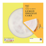 M&S Lemon Drizzle Cake 470g, imported from the UK