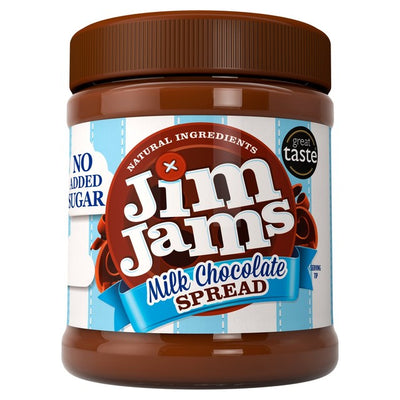 Jim Jams Usukret melkesjokoladepålegg 350g