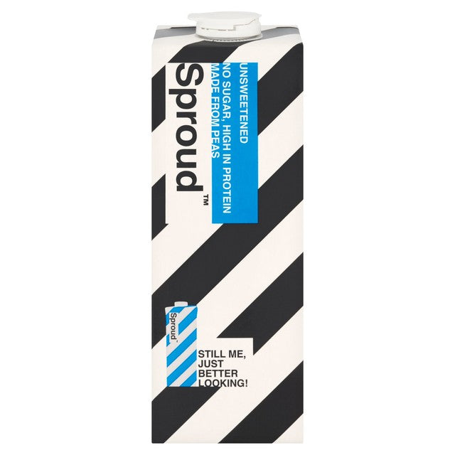 Sproud unsweetened pea protein milk alternative 1L (British brand)