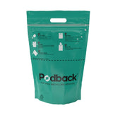 Podback Plastic Pod Recycling Bag, imported from the UK