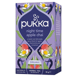 Pukka Herbs organic Night Time Apple Chai herbal tea 20 teabags - British product