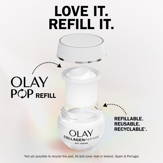 Olay Collagen Peptide SPF 30 day cream 50ml, imported from the UK
