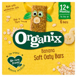 Organix banana oaty bars 6 x 23g, imported from the UK